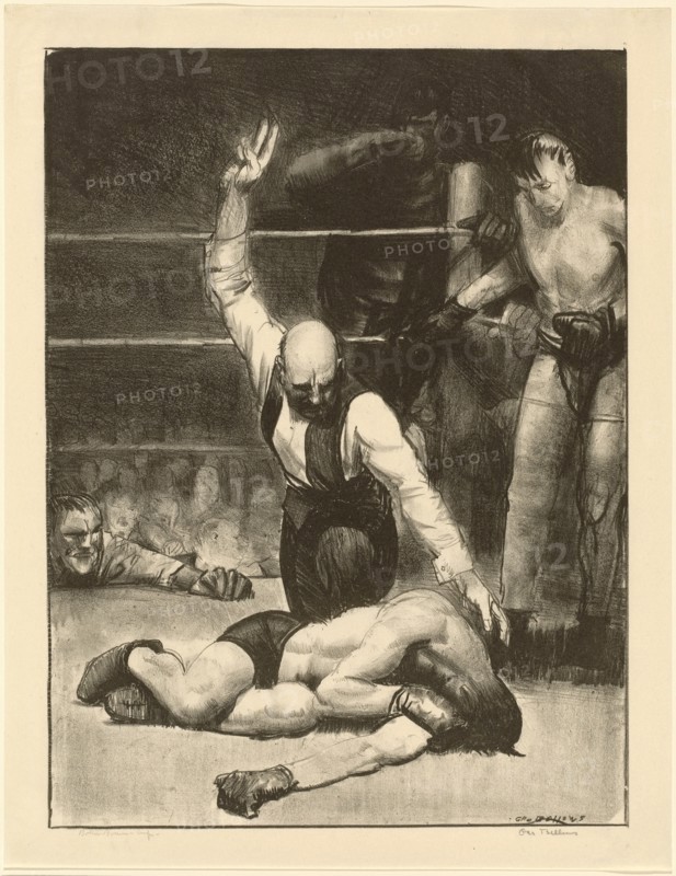 Counted Out, second stone, 1921.