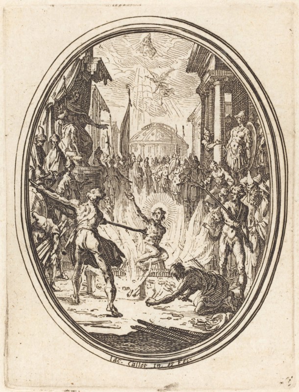 The Martyrdom of Saint Lawrence.