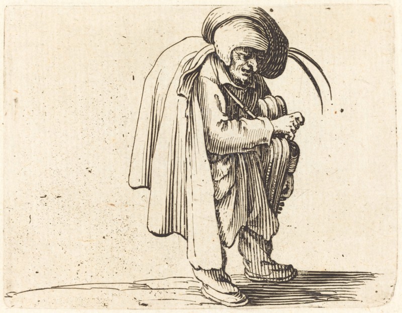 The Hurdy-Gurdy Player, c. 1622.