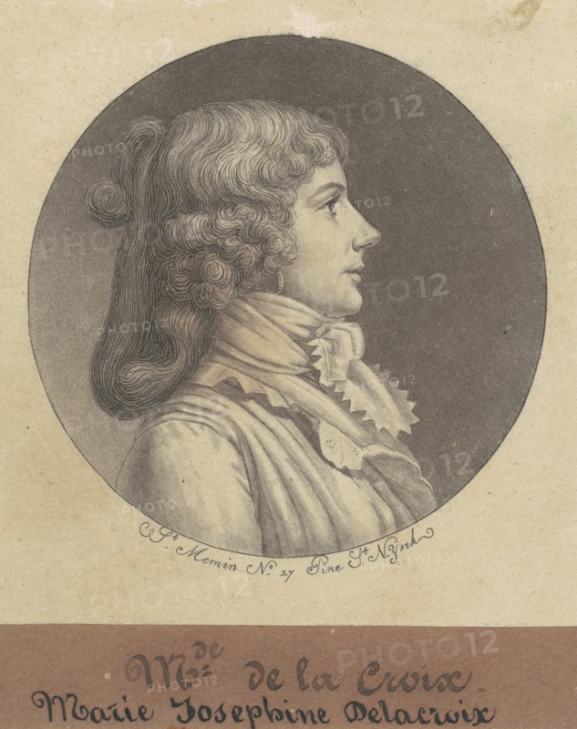 Marie Josephine Delacroix, 1797.