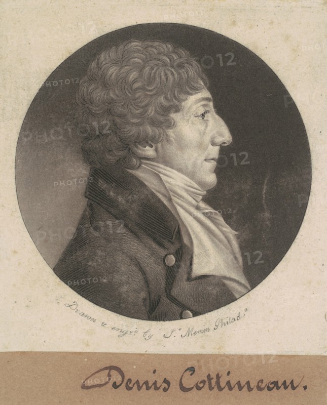 Dennis Nicholas Cottineau, 1807.