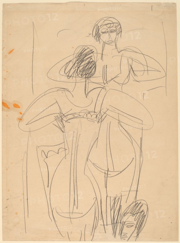 Girl Before a Mirror, 1912/1913.