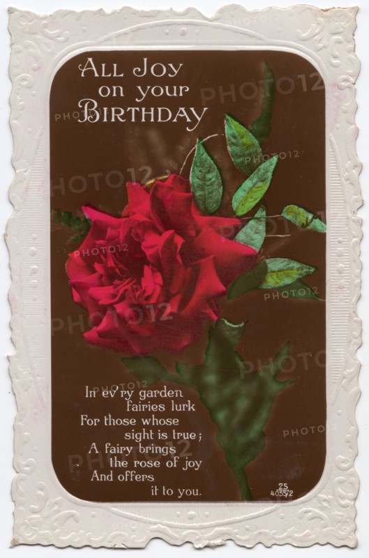 All Joy on your Birthday, 1930s.
