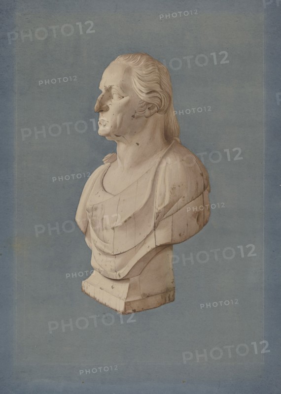 Pine Bust of Washington, c. 1938.