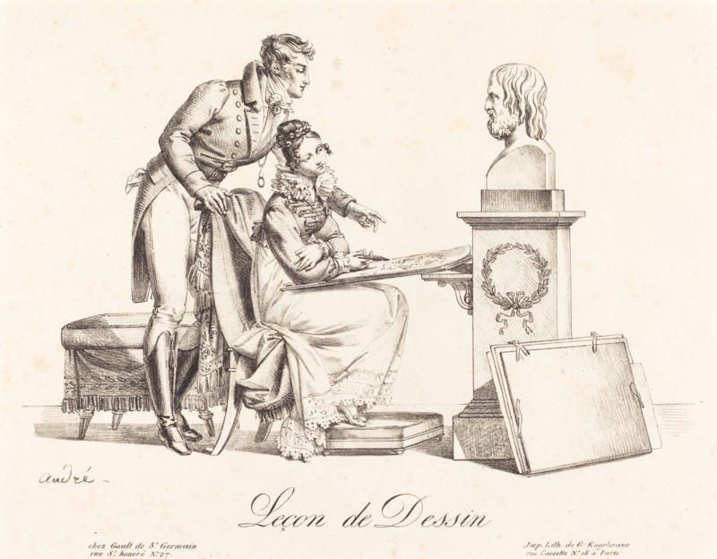 Leçon de Dessin (Drawing Lesson).