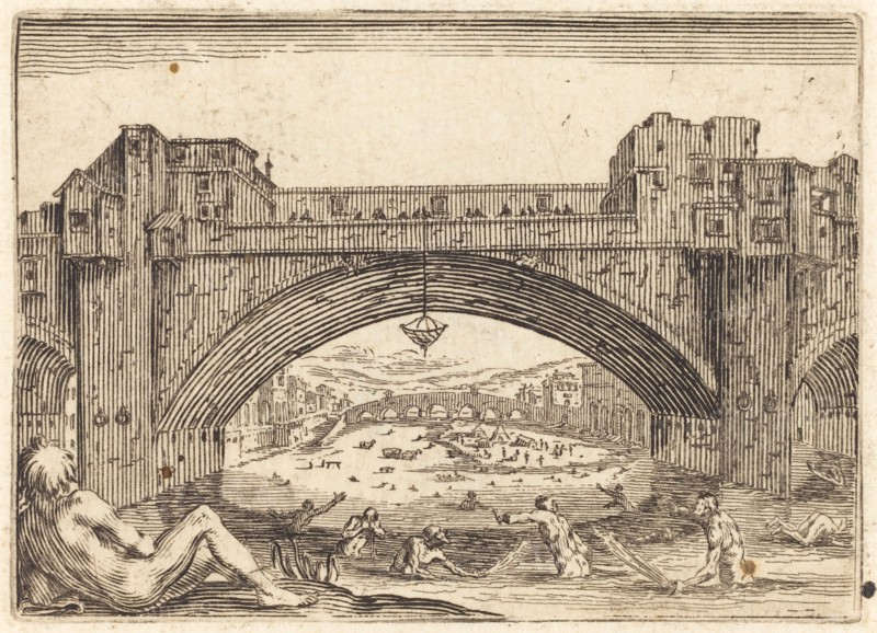 Ponte Vecchio, Florence, c. 1622.