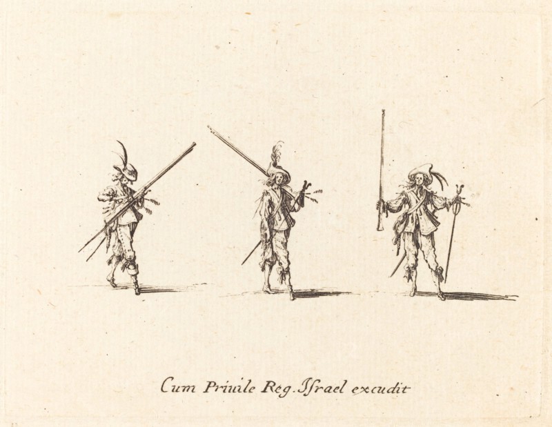 Drill with the Musket, 1634/1635.