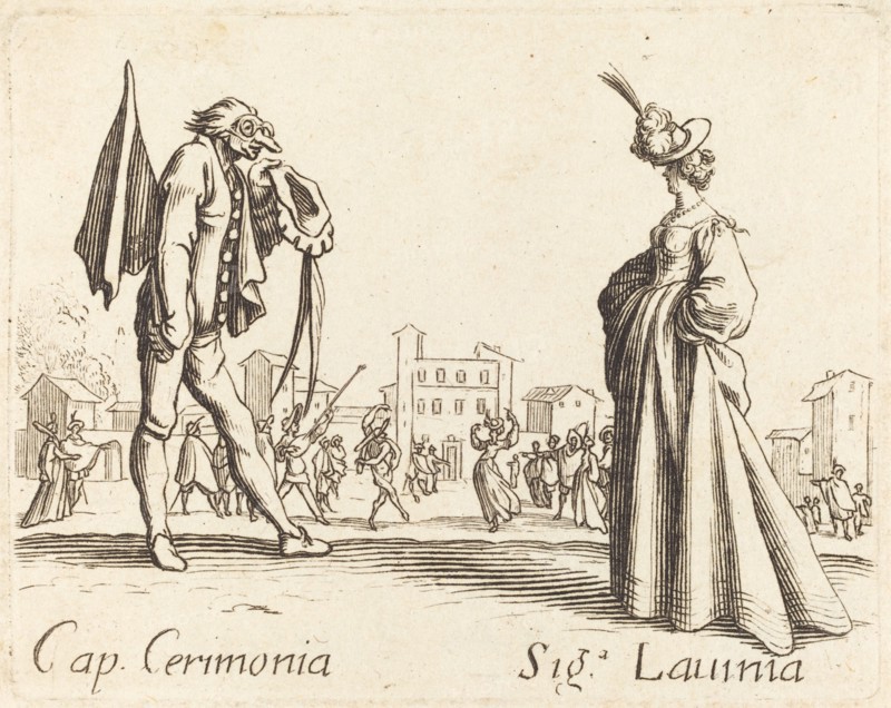 Cap. Cerimonia and Siga. Lavinia.