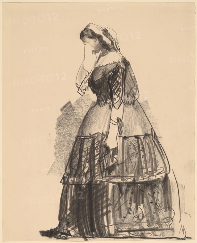 Lady of 1860 - The Actress, 1922.