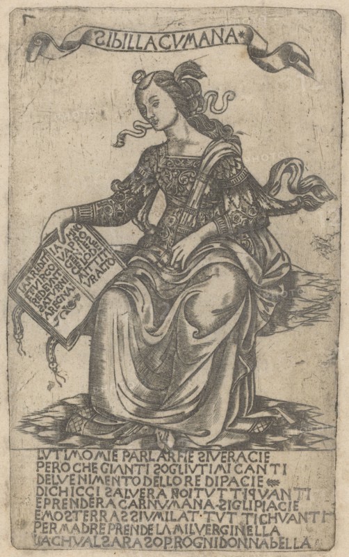 Cumaean Sibyl, early 15th century.