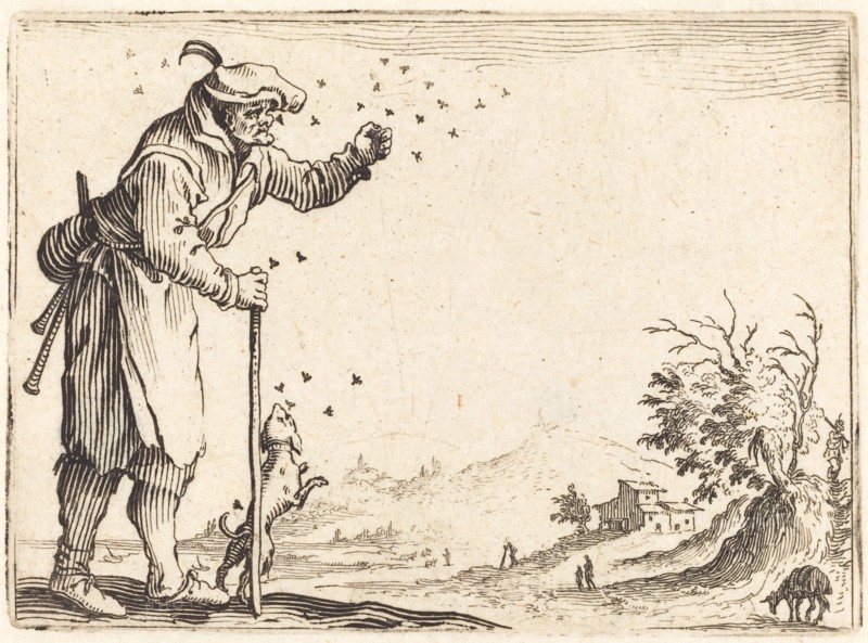 Peasant Attacked by Bees, c. 1622.