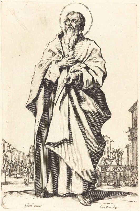 Saint Bartholomew, published 1631.