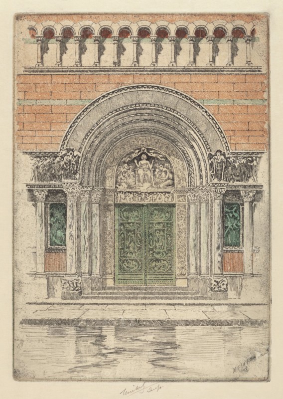 The Door, St. Bartholomew's, 1909.