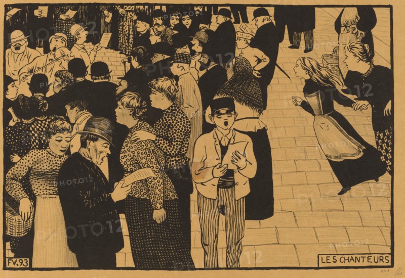 Les Chanteurs (The Singers), 1893.
