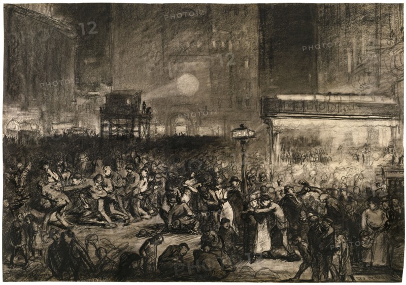 Election Night Times Square, 1906.