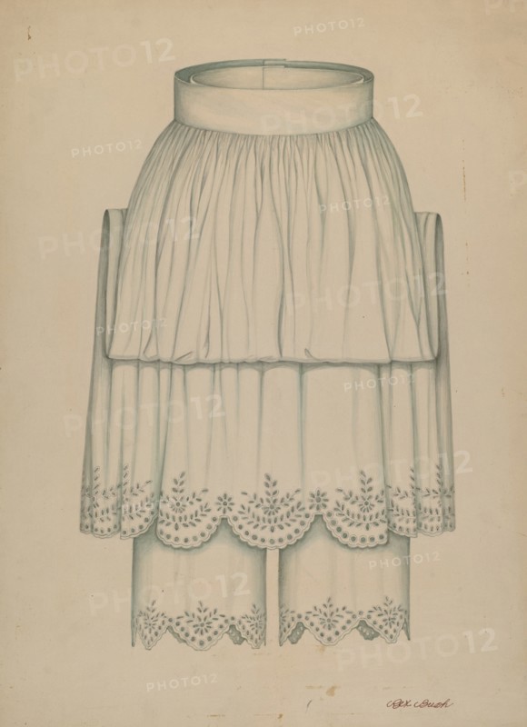Petticoat and Pantalettes, c. 1938.