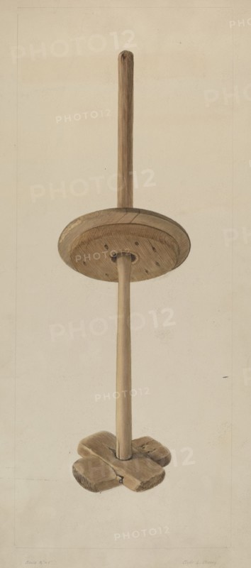 Dasher for Butter Churn, 1935/1942.