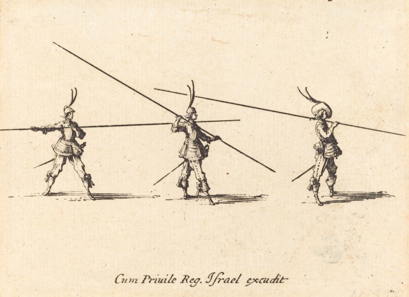 Drill with Tilted Pikes, 1634/1635.