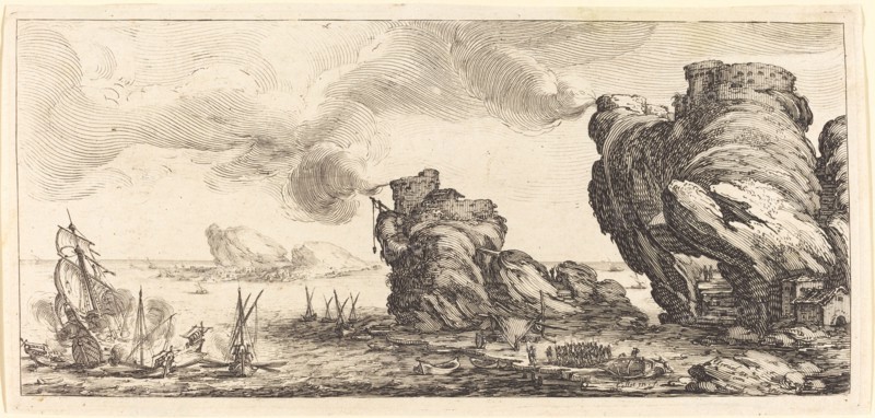 The Naval Battle, probably c. 1630.