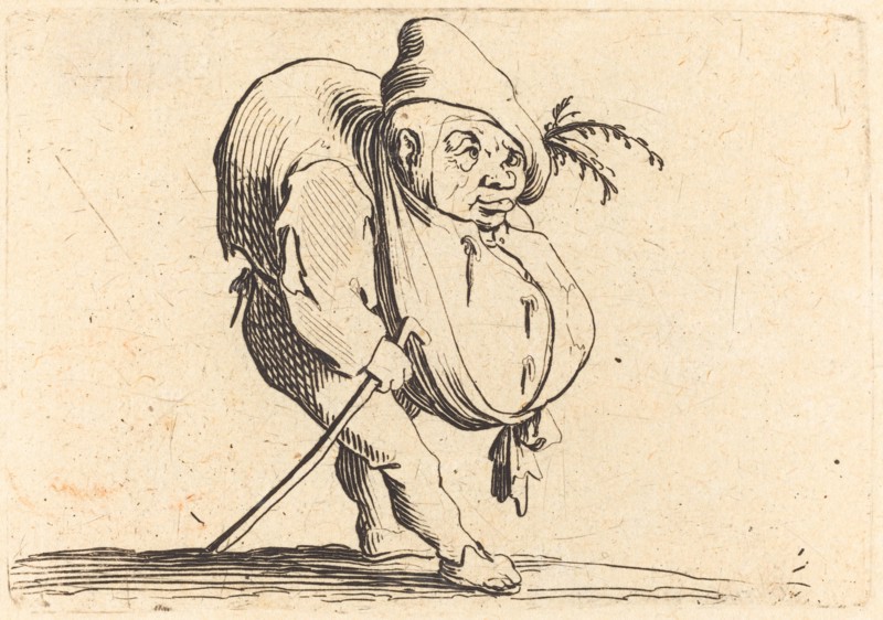 The Hunchback with a Cane, c. 1622.