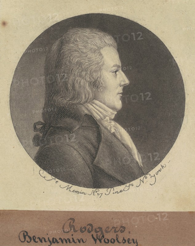 Benjamin Woolsey Rogers, 1796-1797.