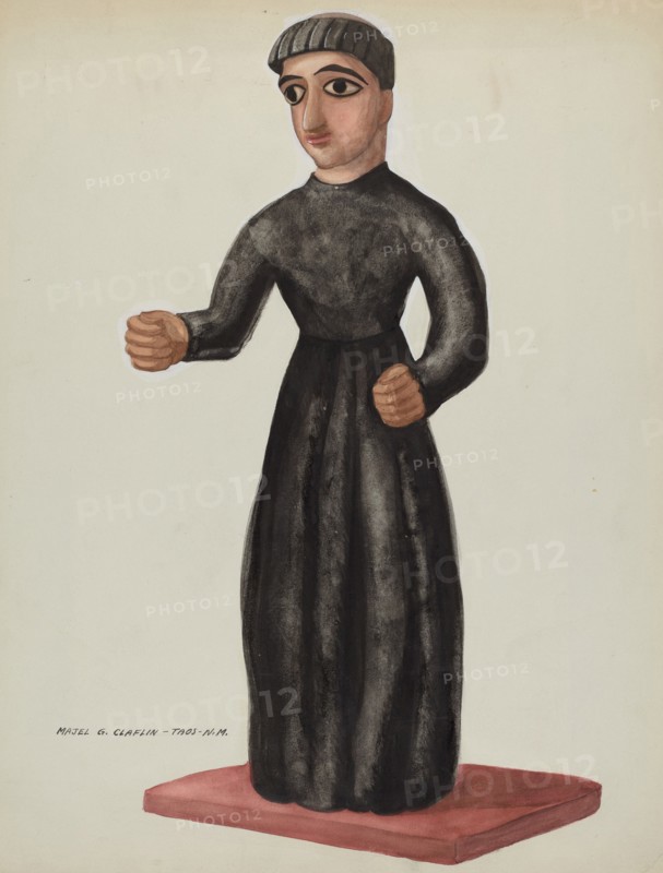 Friar - Probably a Santo, 1935/1942.