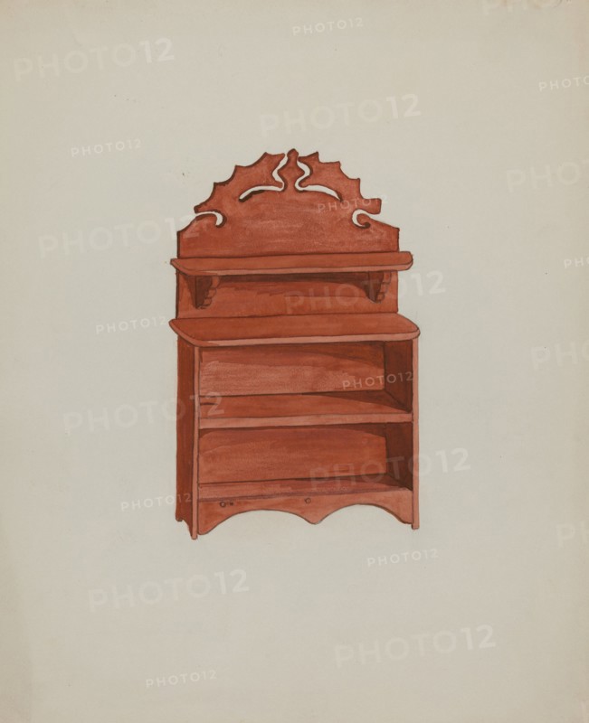 Doll Furniture - Sideboard, c. 1937.