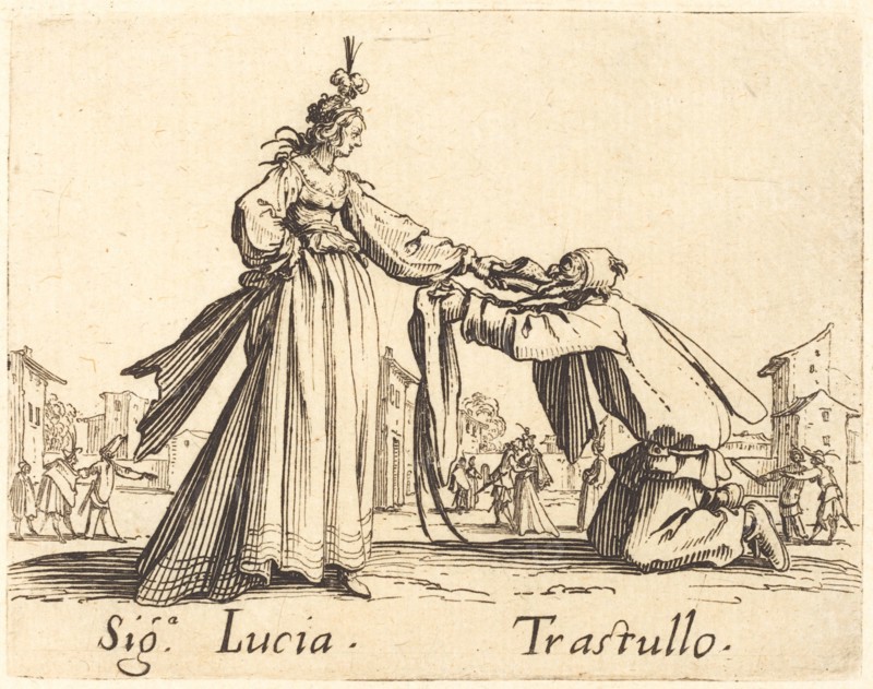 Signa. Lucia and Trastullo, c. 1622.