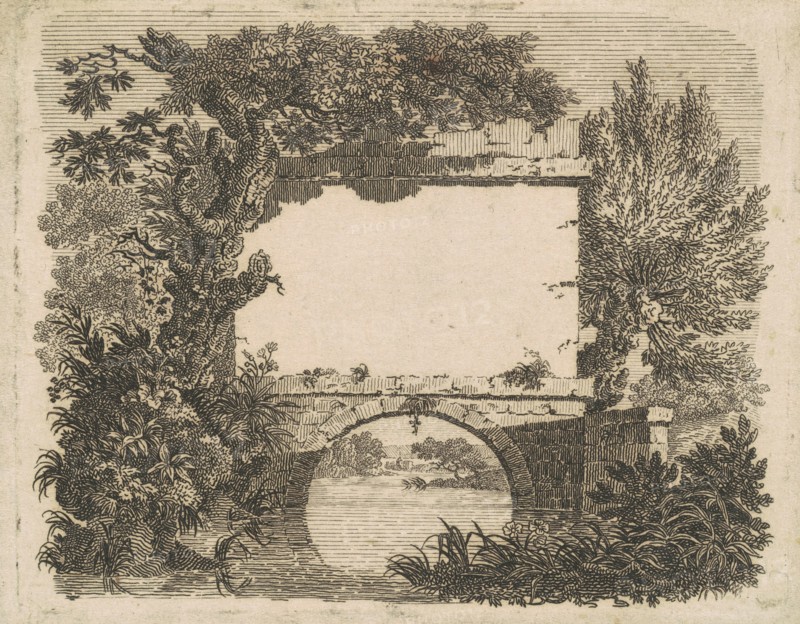 Trade Card of Pierre Mourgeon, 1796.