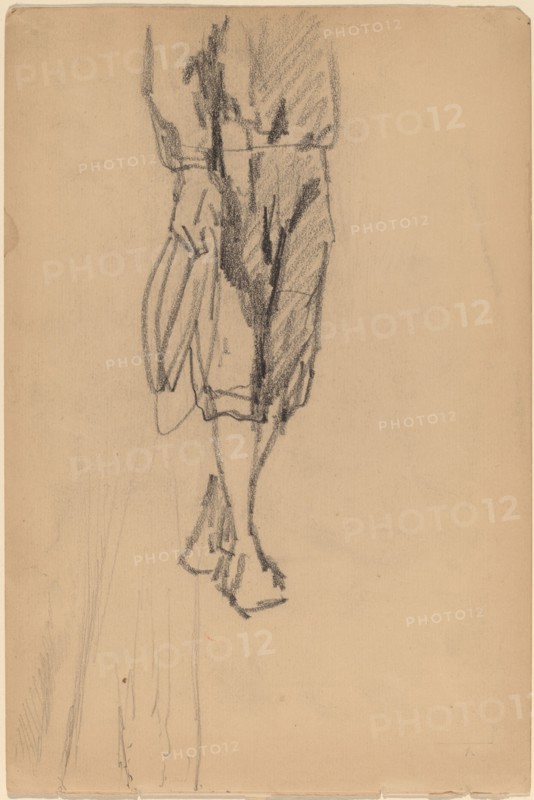 Partial Sketch of a Boy in Knickers.