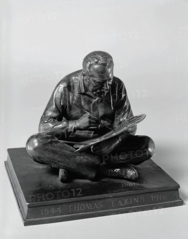 Eakins Seated, 1907/cast after 1915.
