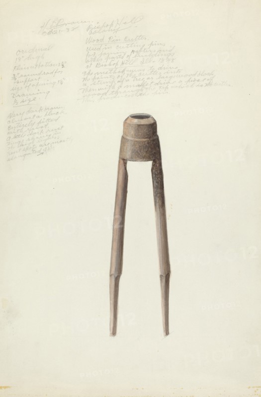 Bishop Hill: Dowel Cutter, 1935/1942.