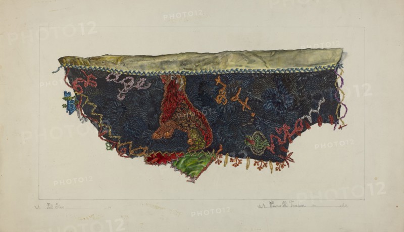 Quilt Section - Patchwork, 1935/1942.