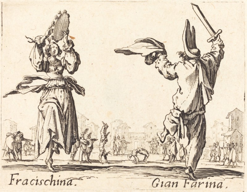 Fracischina and Gian Farina, c. 1622.