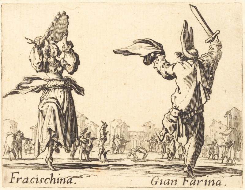 Fracischina and Gian Farina, c. 1622.