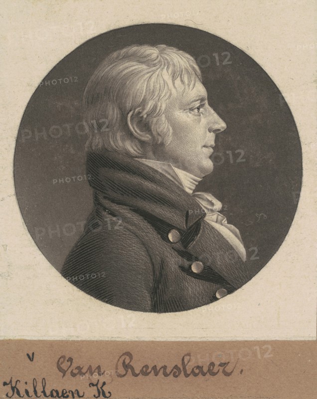 Kiliaen Kiliaen Van Rensselaer, 1805.