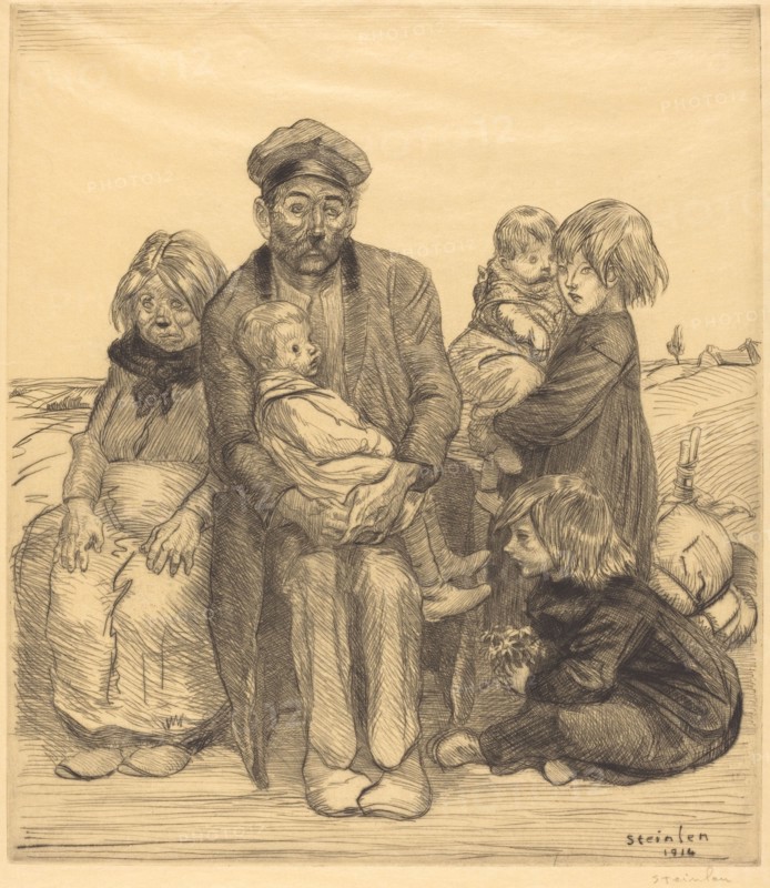 Poor People (Les pauvres gens), 1914.