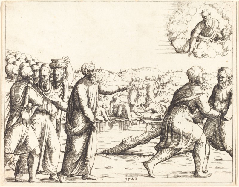The Lord Sweetens the Waters of Marah.