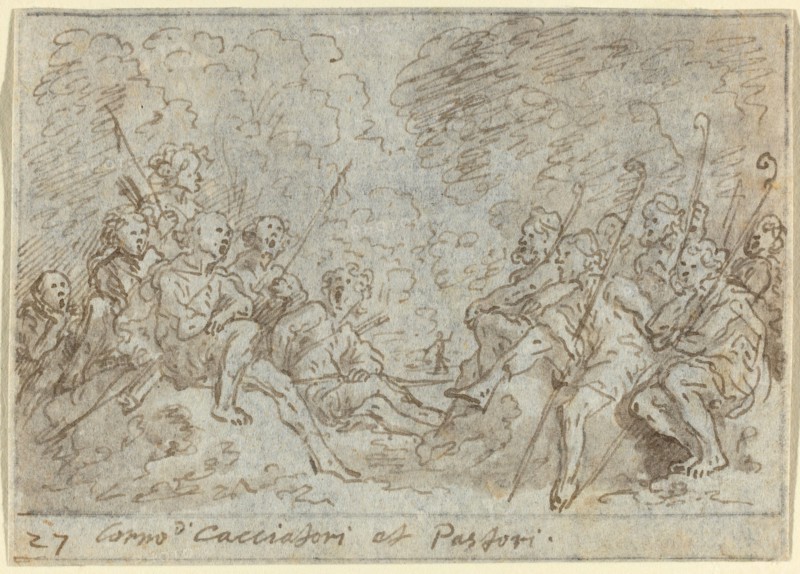 Chorus of Hunters and Shepherds, 1640.