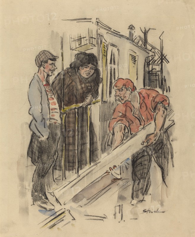 Gossips, late 19th-early 20th century.