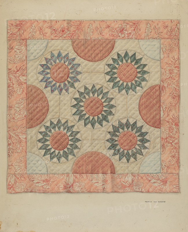 Infant's Quilt (Bed Covering), c. 1937.