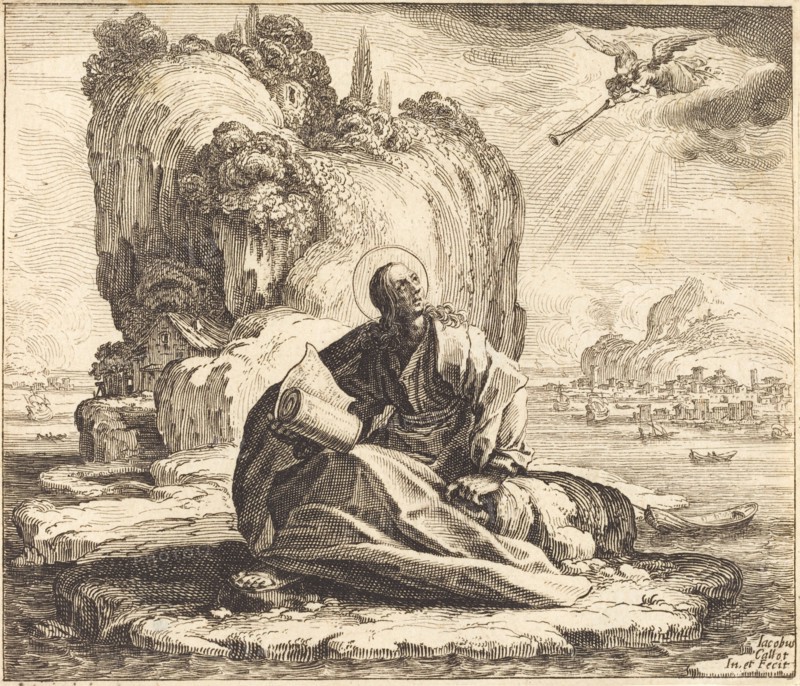 Saint John on the Isle of Patmos, 1625.
