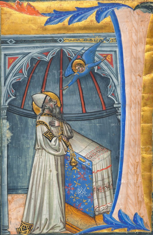 The Annunciation to Zacharias, c. 1400.