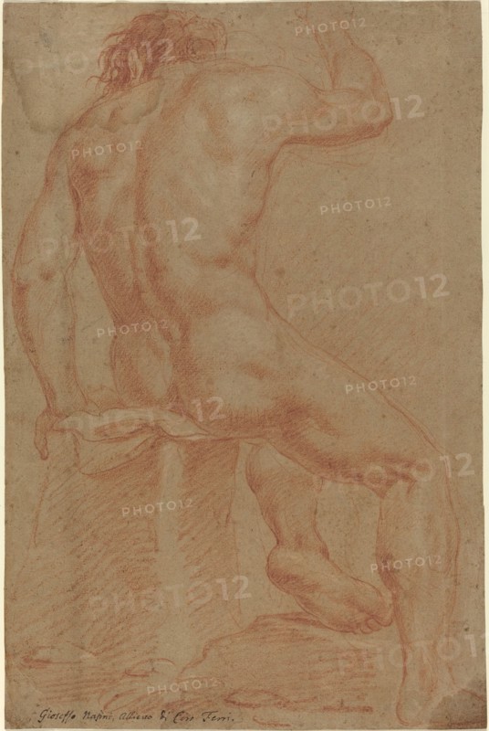 Nude Male Figure [recto], 17th century.