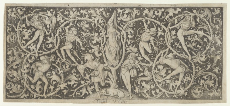 Ornamental Engraving with Morris Dancers.