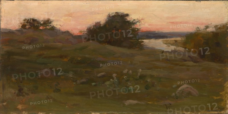 Landscape, late 19th-early 20th century.