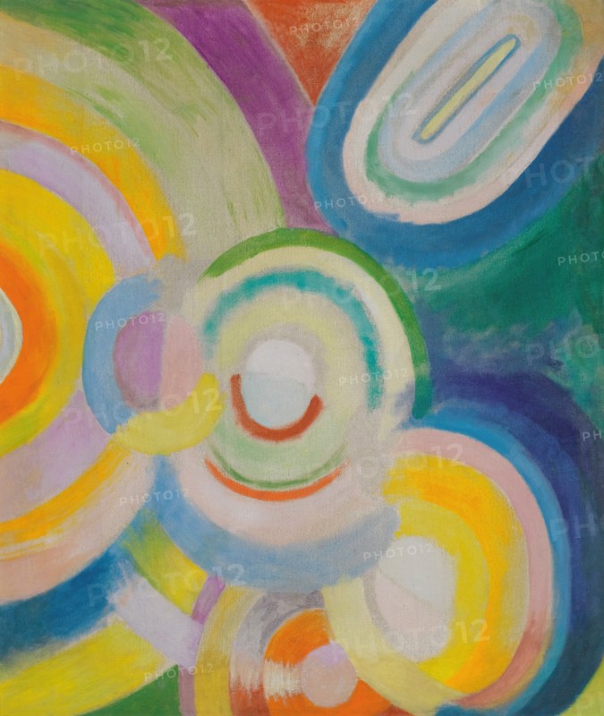 Colored Discs , 1913. Private Collection.