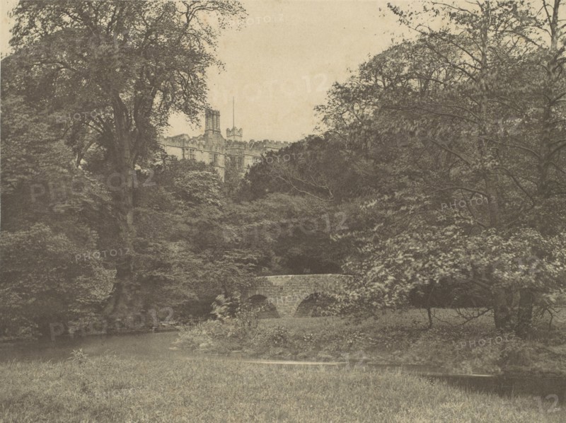 Lady Dorothy's Bridge, Haddon Hall, 1888.