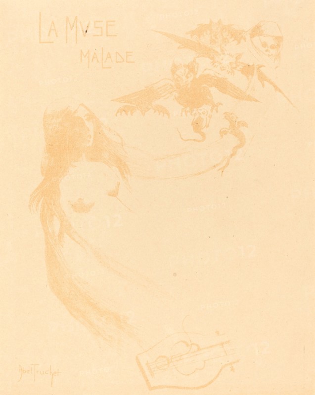 La Muse malade, c. 1900. [The Sick Muse].