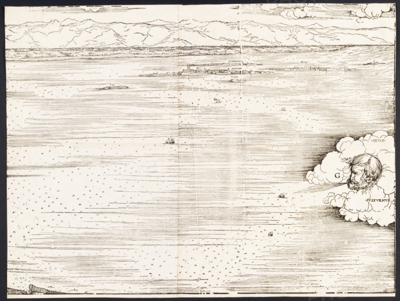 View of Venice [upper right block], 1500.